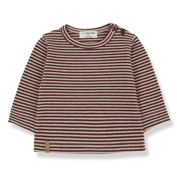 1+ in the family shirt OLAF melanzana