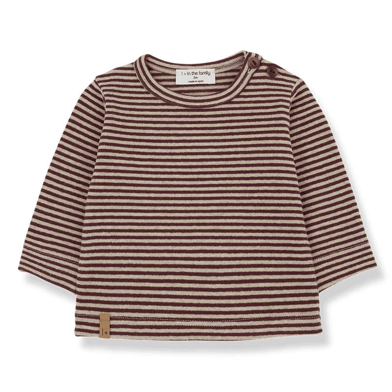 1+ in the family shirt OLAF melanzana