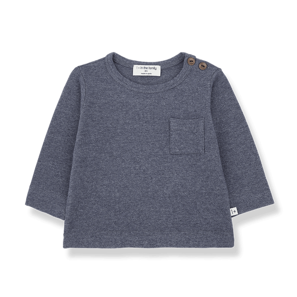 1+ in the family shirt ORIOL denim