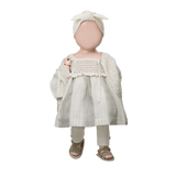 1+ in the family vest FONTANILLES ecru