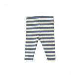 Play Up striped rib legging sea girl