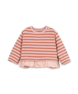 Play Up baby striped jersey sweater TAPESTRY