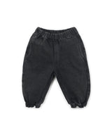 Play Up baby denim trousers D006 - BLACK DENIM