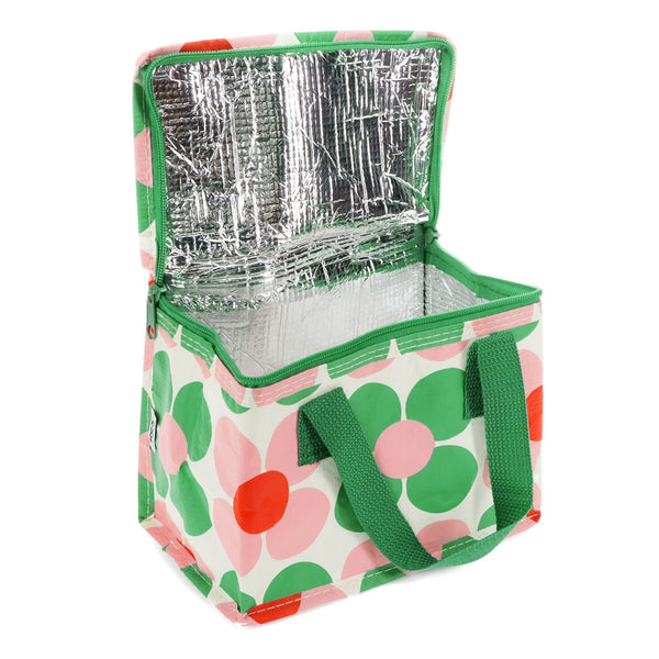 Rex London koeltasje - Pink and Green Daisy