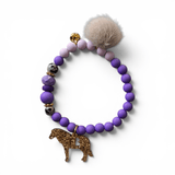 Feestbeest Ketting Lavendel voor bedel