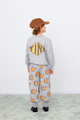 Tinycottons dogs sweatpant medium grey heather