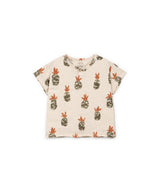 Play Up printed flamé jersey t-shirt FOAM