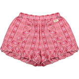 Labo de Colores short Lace red AOP