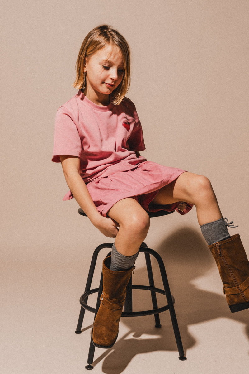 Labo de Colores T-shirt Bari pink mulberry