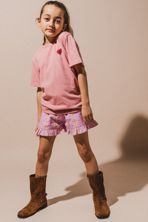 Labo de Colores shorts Falla pink mulberry