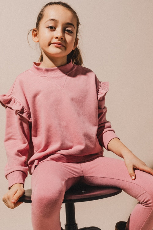 Labo de Colores sweater Cua pink mulberry