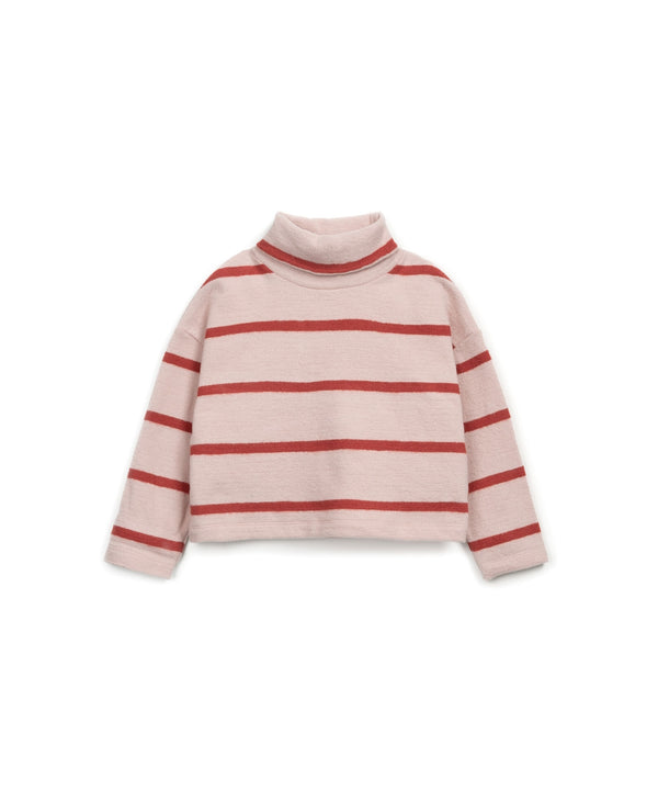 Play Up printed striped sweater memories