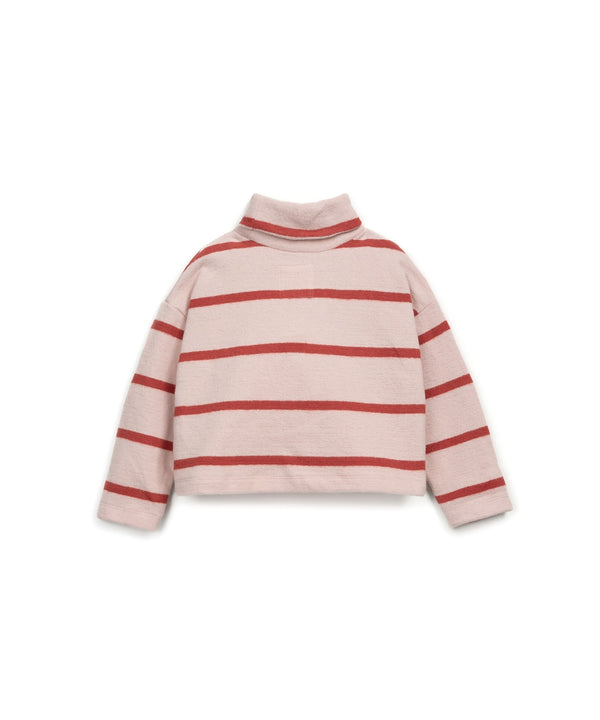 Play Up printed striped sweater memories