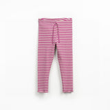 Play Up striped rib leggings Stories