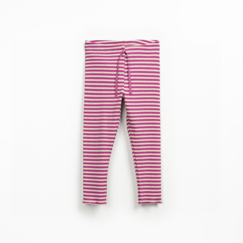 Play Up striped rib leggings Stories