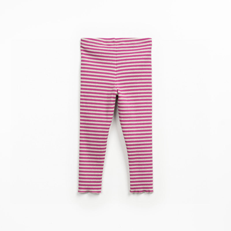 Play Up striped rib leggings Stories