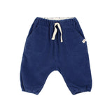 Búho baby soft velour pants marine