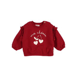 Búho baby chérie sweatshirt cherry