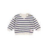 Búho baby sailor sweatshirt marine
