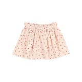 Búho mini cuore skirt cream pink