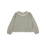 Búho soft rib girly t-shirt eucalyptus