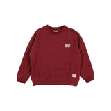 Búho tennis sweatshirt pomegranate