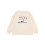 Búho wave t-shirt natural
