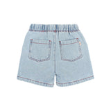 Búho denim bermuda denim bleach