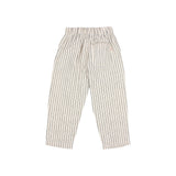 Búho linen stripes pants unico