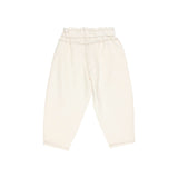 Búho twill girly pants ivory