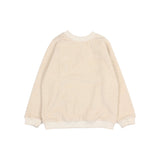Búho terry sweatshirt ivory