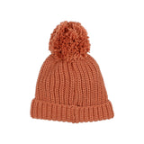 Búho soft knit hat terracota