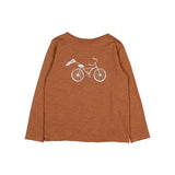 Búho bike shirt toffee