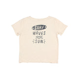 Búho Surf T-shirt sand