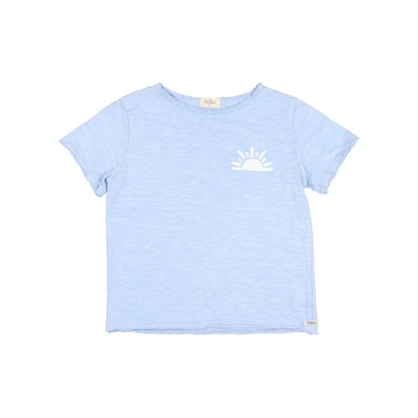 Búho sunset T-shirt placid blue