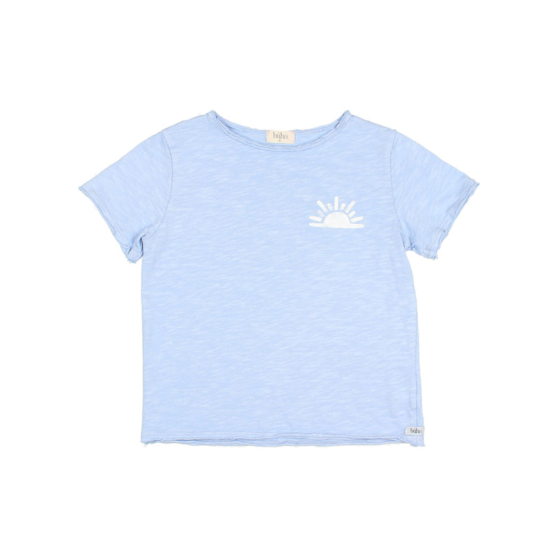 Búho sunset T-shirt placid blue