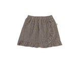 House of Jamie Wrap Skirt Sandshell Zig Zag