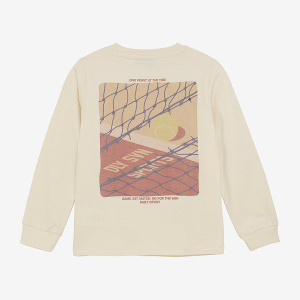 Daily Seven T-shirt Longsleeve Artwork Off White
