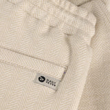 Daily Seven Herringbone Pants Latte Sand