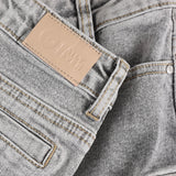 Daily Seven Denim Cargo Shorts Grey Denim