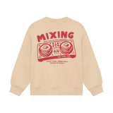 Daily Seven Oversized Sweater Backprint Ginger Root