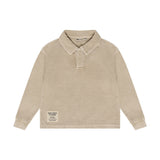 Daily Seven T-shirt Longsleeve Collar Ginger Root
