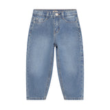Daily Seven Denim Barrel Fit Pocket Blue Denim