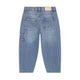 Daily Seven Denim Barrel Fit Pocket Blue Denim
