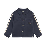 Daily Seven Shirt Jacket Backprint Odyssey Gray