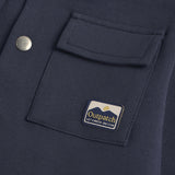 Daily Seven Shirt Jacket Backprint Odyssey Gray