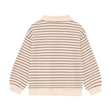 Daily Seven Oversized Sweater Collar Sandshell