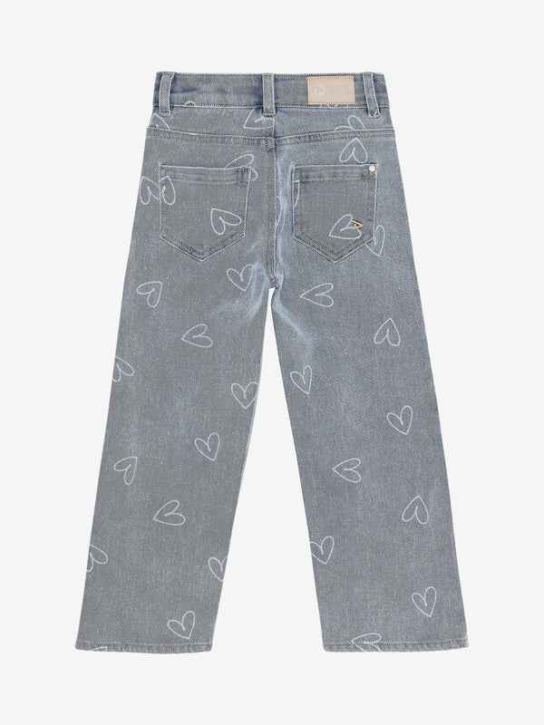 Daily Seven 2300 Wide Fit Heart Denim