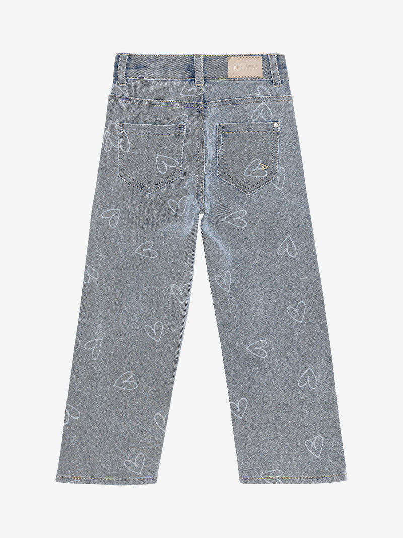 Daily Seven 2300 Wide Fit Heart Denim