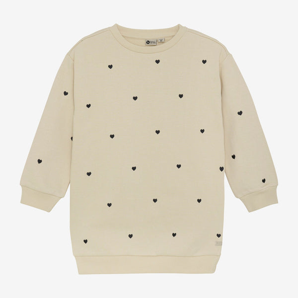 Daily Seven Sweatdress Longsleeve Sandshell